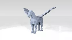 Pegasus Voxel 3D model