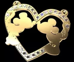 Pendent disney  3D model