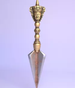 Phurba Kila 3D model