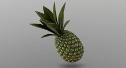 Pineapple Low-poly  3D model