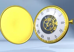 Pocket watch 3D model