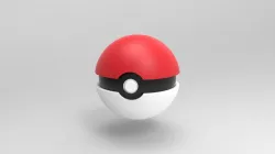 Pokeball 3D model