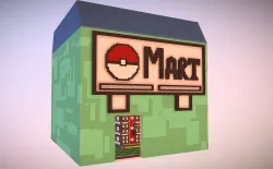 Pokemon Mart  Low-poly  3D model