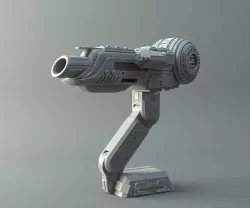 Predator Shoulder Cannon 3D print model