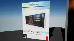 Prismatic 3-View Display Signage Low-poly  3D model