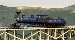 PRR 2-8-0 Steam Locomotive and Tender - STATIC MODELS 3D model