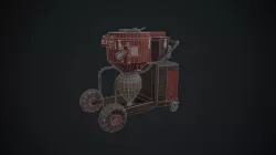pullman ermator Low-poly  3D model