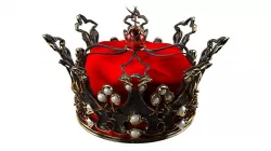Queens Crown Low-poly  3D model