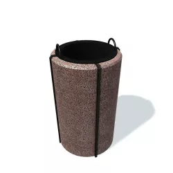 Refuse bin 2 Low-poly  3D model