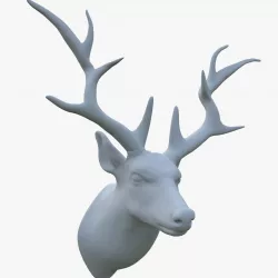 scarecrow deer head  3D model