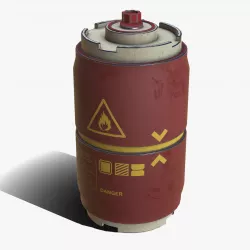 Sci-Fi Canister Prop Low-poly  3D model
