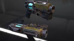 Scifi Handgun Low-poly  3D model