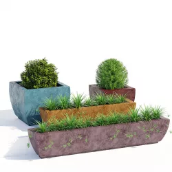Square 3D model