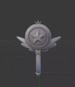 Star Wand Star vs the forces of evil Low-poly  3D model