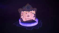 Stylized Treasure Map PBR Low-poly  3D model