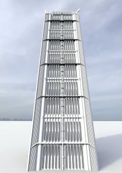 Synth Tower 3D model