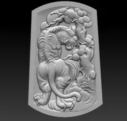  tiger 3D model