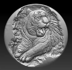 tiger 3D model