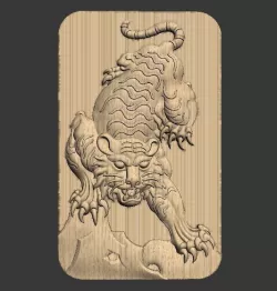 tiger 3D model