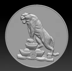 tiger 3D model