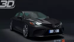Toyota Camry 2018 3D model