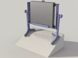 Treadmill tablet holder