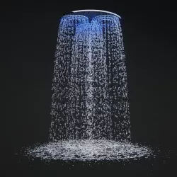 Tropical rain shower  3D model