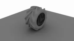 Truck Tyre 3D model