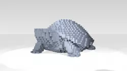 Turtle Voxel 3D model