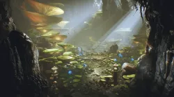UE4 - Deep Elder Caves Low-poly  3D model