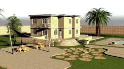 Villa Building 3D model