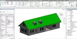Villa Revit Model 3D model