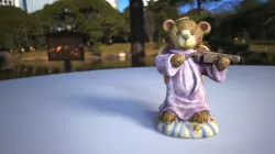 Violin Bear 3D print model