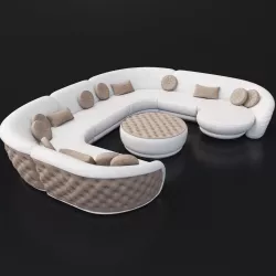 Visionnaire Sonhos sofa 3D model