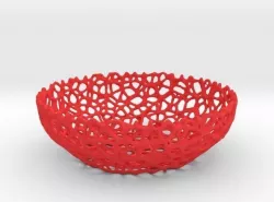Voronoi bowl or key shell - Style No 8 3D print model