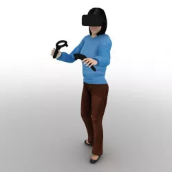 VR Animation 3D model