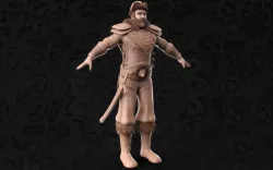 Warrior Sculpt 3D model