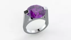 0011 Fashion Ring  3D print model