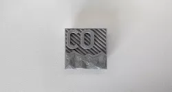 047b - Magnet - Colorado Abstract Topography -  3D print model