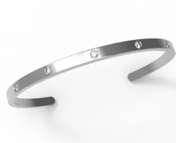 0537 Cuff Bracelet  3D print model