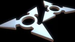 3D Printable Ninja Shuriken Fidget Toy 3D print model