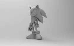 3D Printable Sonic 3D print model