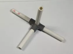 4-Way Tee & 5-Way Tee, 1/2 Inch PVC Pipe Fitting Series #HalfInchPVCFittings UPDATE 2015-07-03