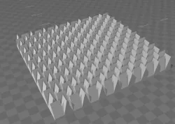 Acoustic insulation panel 3D print model