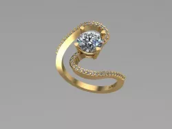 Amt Ring 3D print model