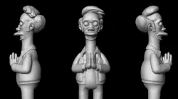 Apu from the Simpsons 3D print model