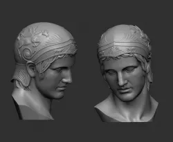 Ares head 3D print model