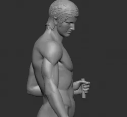 Ares statue 3D print model