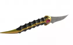 Arya dagger GOT 3D print model