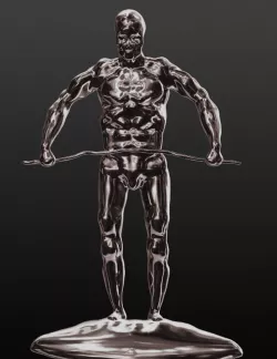 Athlete 3D print model